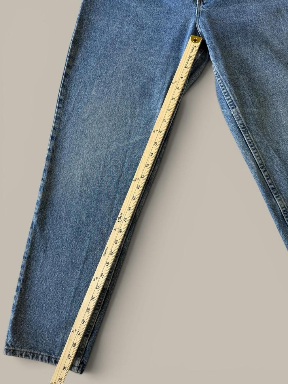 Vintage Gitano High Rise Tapered Mom Jeans 10P 80s 90s Grunge Denim Retro Blue - Picture 6 of 6